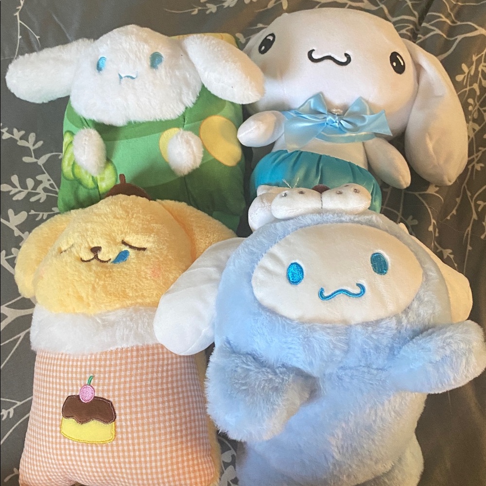 Sanrio Lot of 4 Plushies